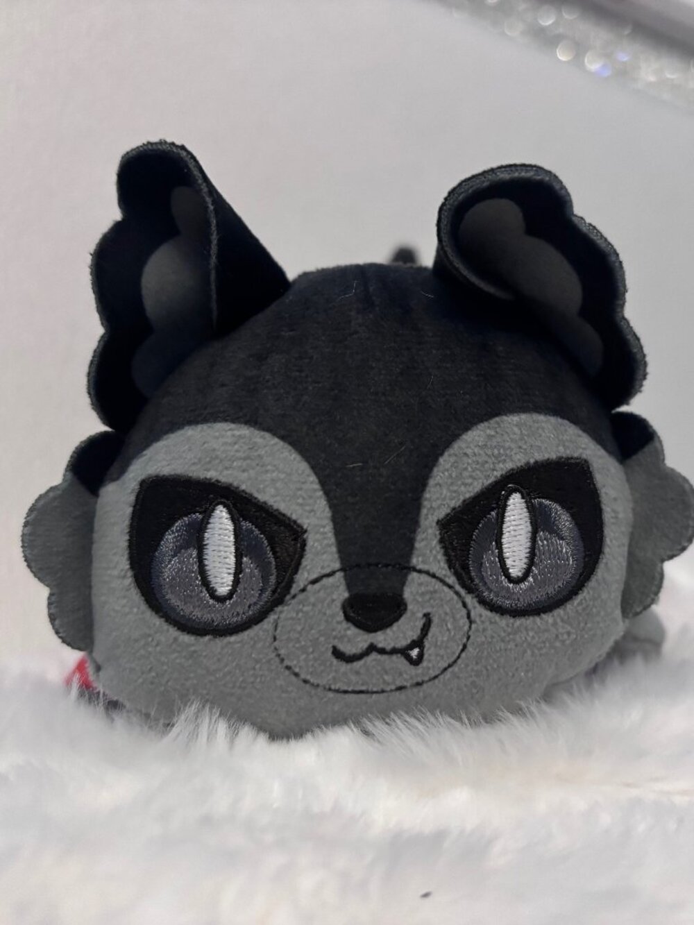 Aphmau Meemeow AARON Wolf Cat 6 inches - EUC